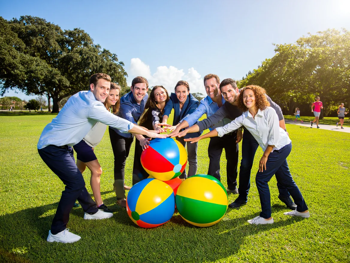 Teambuilding-aktivitet utomhus